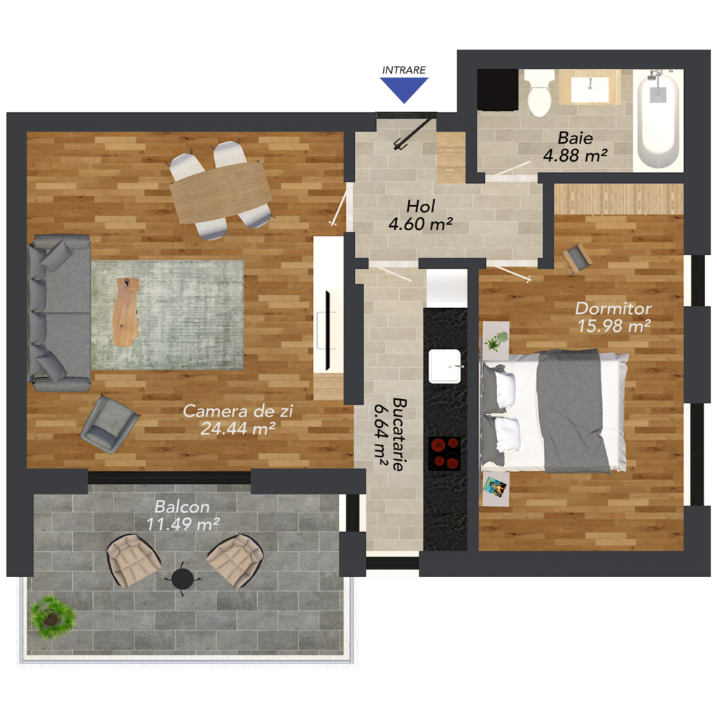 Apartement Tip 6 - Plan